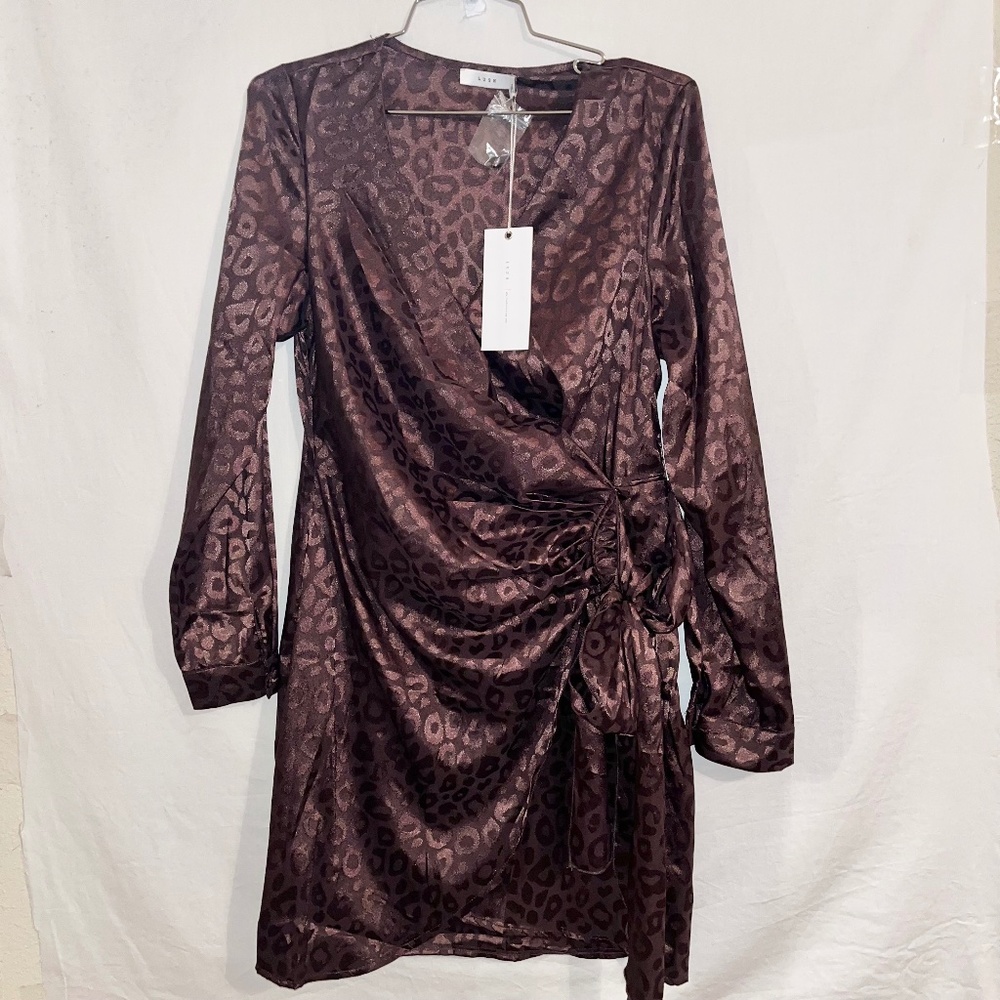 leopard print dress